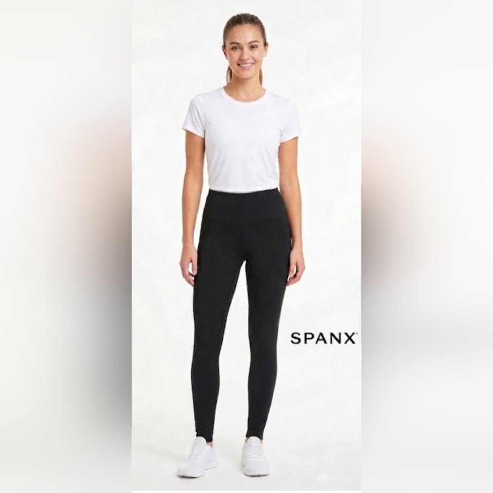 🪻SPANX Black High-Waisted Shapewear Leggings🪻size S
